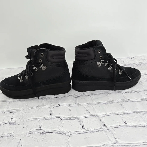 These Boots Were Made For Walk Keds Midland Lace-up Wedge Boots Hiking Size 6.5 - Picture 13 of 16